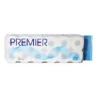 Premier Toilet 2 Ply Tissue Roll – 10 Units