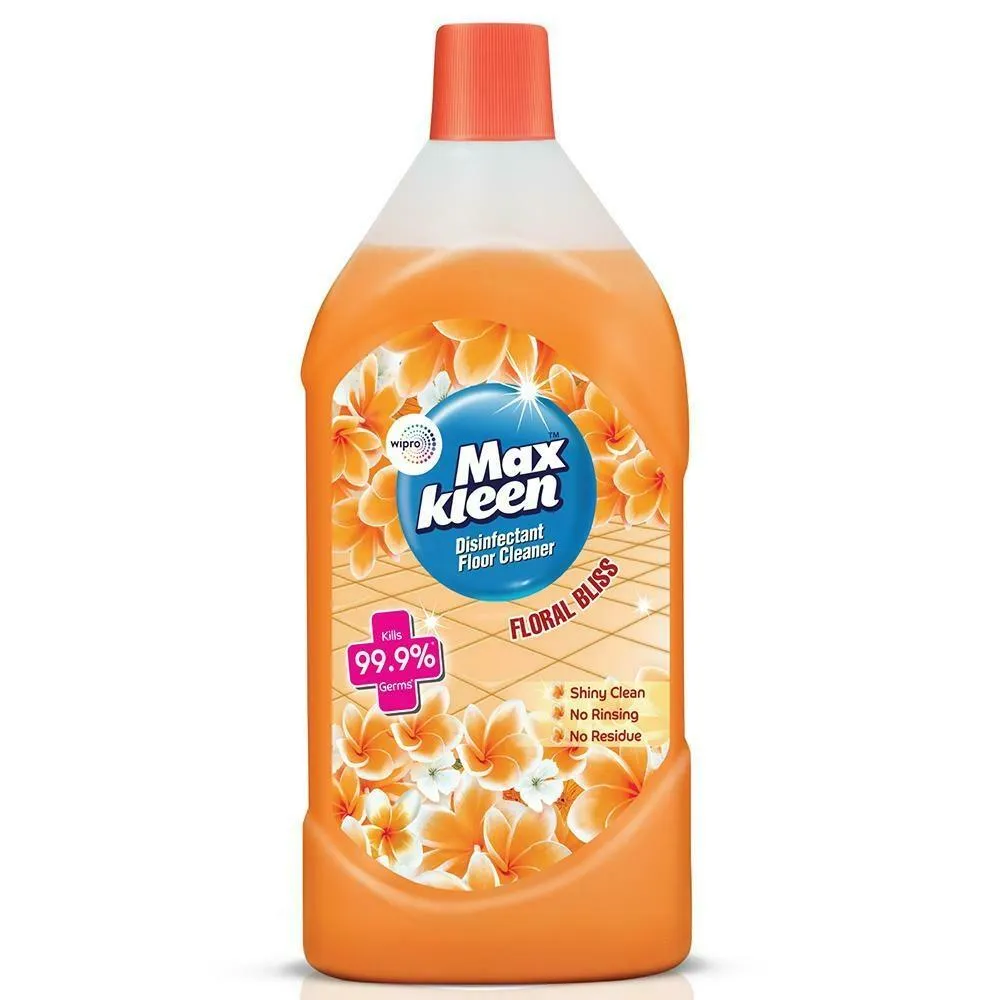 Wipro Max Kleen Floral Bliss Disinfectant Floor Cleaner – 1.25 Litres