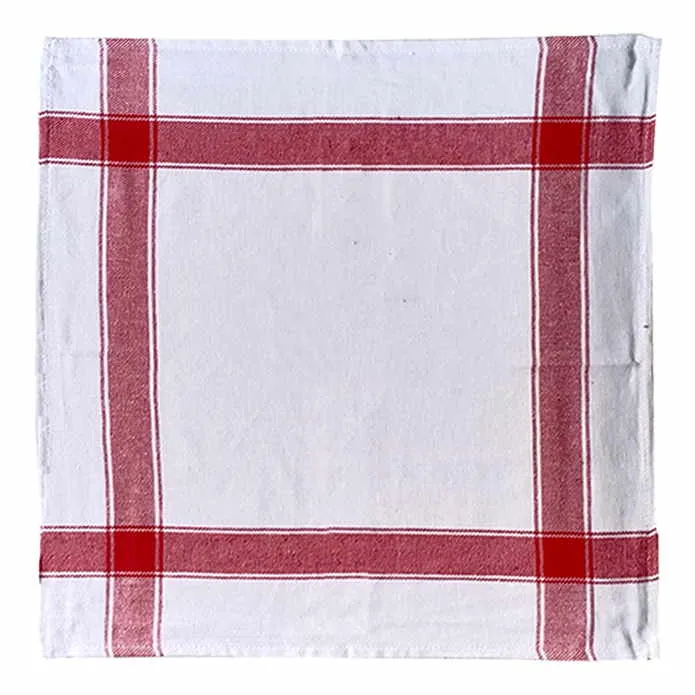 Glass Cloth Towel White 220 GSM – 58×58 cm – 3 Units