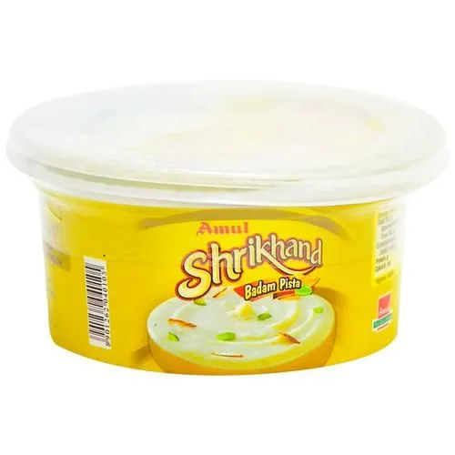 Amul Shrikhand Badam Pista – 200 gms