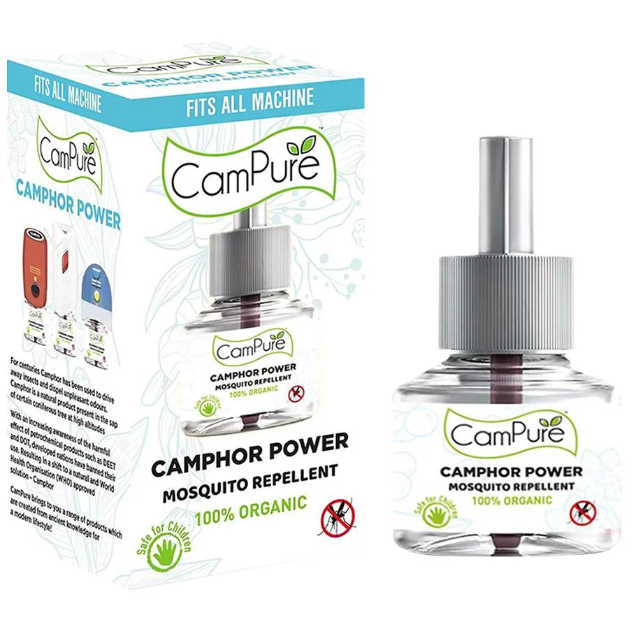 CamPure Camphor Power Mosquito Repellent – 45 ml