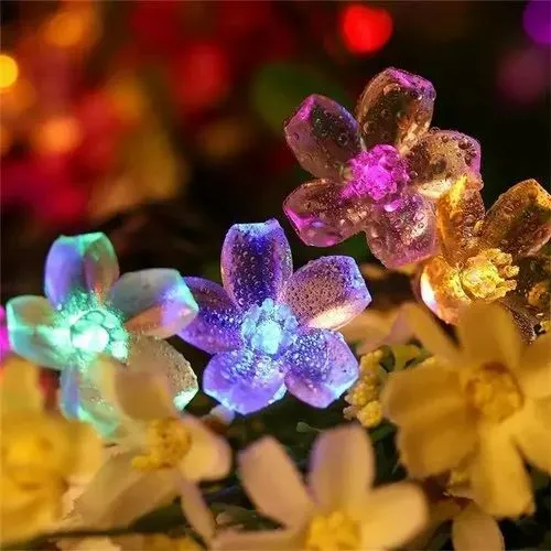 Decoration LED Bulb Flower Light – Multi Colour – 1 Unit