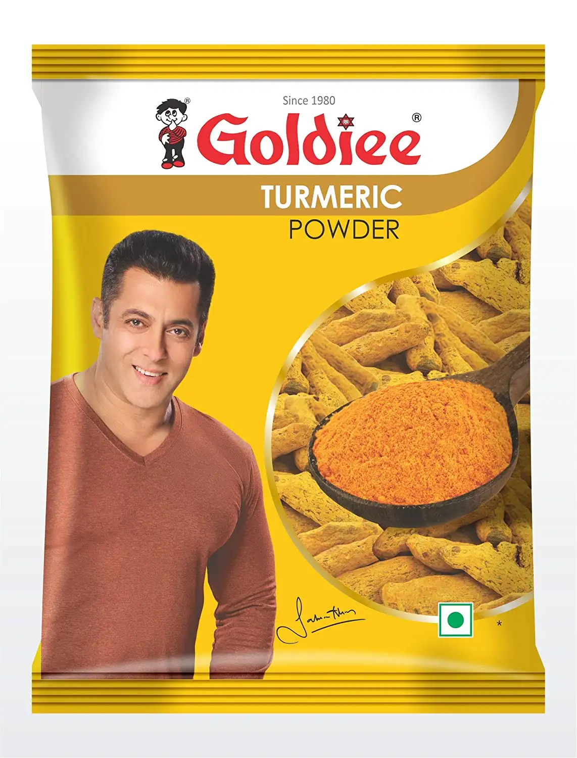 Goldiee Turmeric Powder Pouch – 500 gms