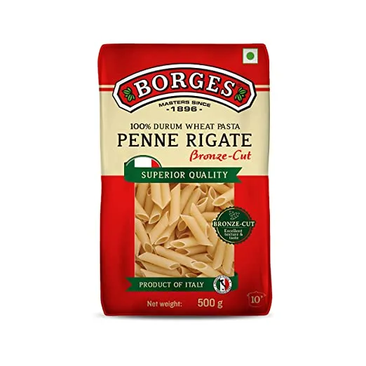 Borges Penne Rigate Durum Wheat Pasta – 500 gms