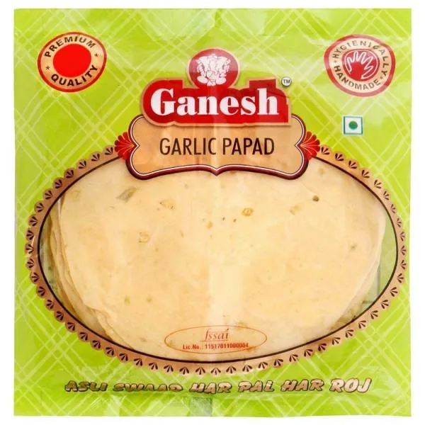 Ganesh Garlic Papad – 180 gms