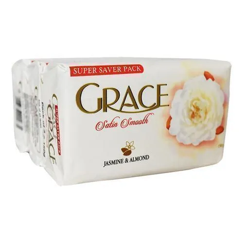 Grace Beauty Soap With Jasmine Oil and Moisturiser – 3×150 gms