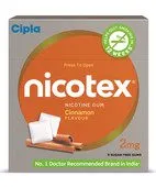 Nicotex 2Mg Chewing Gum Cinnamon Flavour Tab