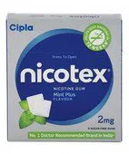Nicotex 2Mg Chewing Gum Mint Plus Flavour Tab