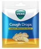Vicks Vcd Bag Ginger 20S Cough Drop