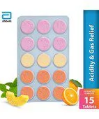 Digene Acidity and Gas Relief Tablets 15S- Assorted Flavour