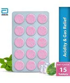 Digene Acidity and Gas Relief Tablets 15S- Mint Flavour
