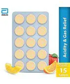 Digene Acidity and Gas Relief Tablets 15S- Mixed Fruit Flavour