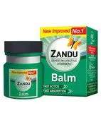 Zandu Balm For Headache, Backache and Cold, 8 Ml