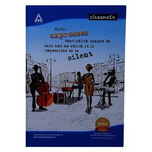 Classmate A4 Notebook Single Ruled, 360 Pages, 1 N