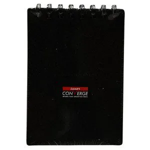 Luxor A7 Pocket Notebook Black , 100 Pages, 1 N