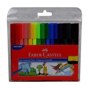 Faber-Castell Sketch Pen Connector, 15 Shades + K431, 15N