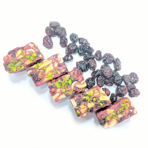 క్రాన్బెర్రీ మిఠాయి (తక్కువ చక్కెర)