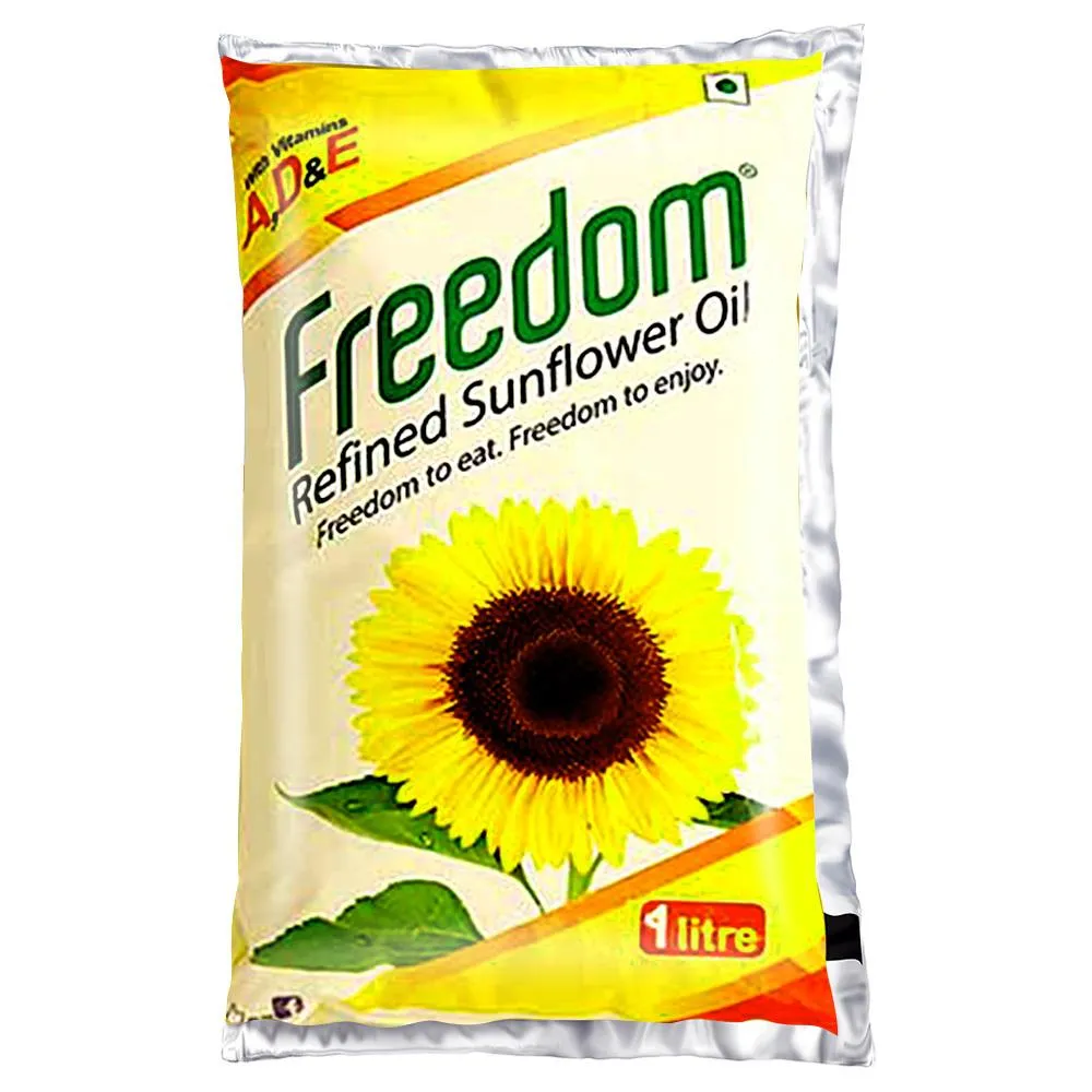 Freedom Sunflower Refined Oil – 1 Ltr