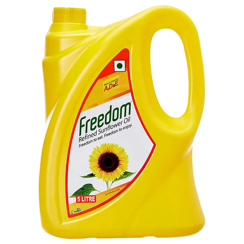 Freedom Sunflower Refined Oil – 5 Ltr