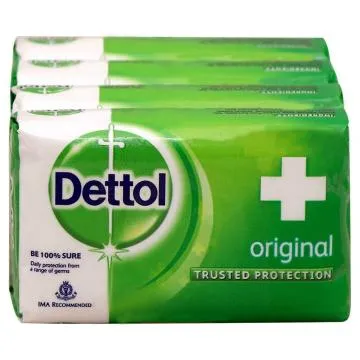 Dettol Original Soap 75 Gms (Pack of 4)