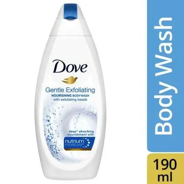 Dove Nutrim Moisture  gentle Exfoliating Nourishing Bodywash 190 ml