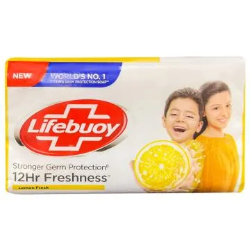 Lifebuoy Lemon Fresh Soap 100 Gms (Buy 3 get 1 Free)