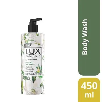 Lux Botanicals Skin Detox Shower  Gel, Natural Extracts, No Paraben, 450ml