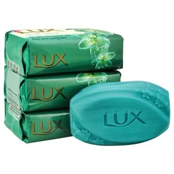 Lux Fresh Splash Bar Soap with Cooling Mint and Water Lily 150 Gms (Pack of 3)
