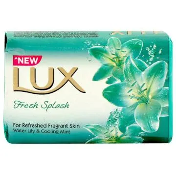 Lux Fresh Splash Bar Soap with Water Lily and Cooling Mint 100 Gms