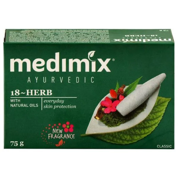 Medimix Ayurvedic 18 Herbs Classic Soap 75 Gms