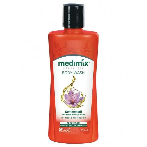 Medimix Kumkumadi with Natural  Glycerine Body Wash 250 ml