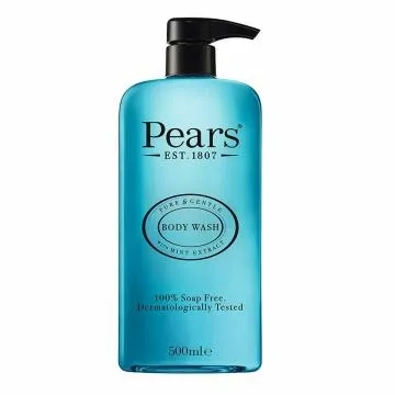Pears Pure and  gentle Body Wash With Mint Extract, 500 ml