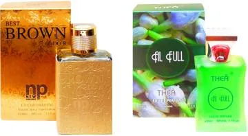 Aa Aromas Best Brown Do’r And Al Full Eau De Parfum For Men And Women 75 Ml Each Pack Of 2