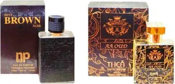 Aa Aromas Best Brown Noir And Aa Oud Eau De Parfum For Men And Women 75 Ml Each Pack Of 2