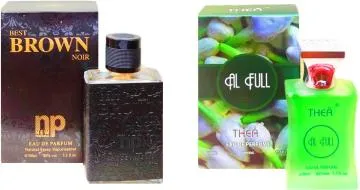 Aa Aromas Best Brown Noir And Al Full Eau De Parfum For Men And Women 75 Ml Each Pack Of 2