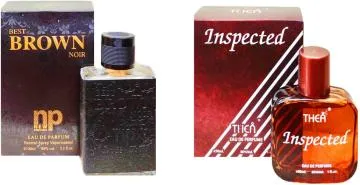 Aa Aromas Best Brown Noir And Inspected Eau De Parfum For Men And Women 75 Ml Each Pack Of 2