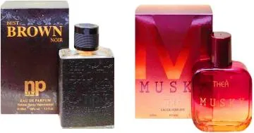 Aa Aromas Best Brown Noir And Musky Eau De Parfum For Men And Women 75 Ml Each Pack Of 2