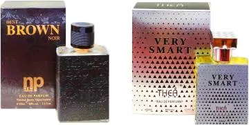 Aa Aromas Best Brown Noir And Very Smart Eau De Parfum For Men And Women 75 Ml Each Pack Of 2