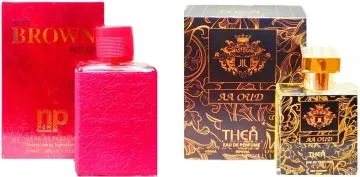 Aa Aromas Best Brown Rouge And Aa Oud Eau De Parfum For Men And Women 75 Ml Each Pack Of 2