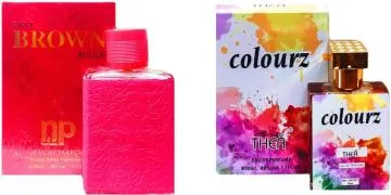 Aa Aromas Best Brown Rouge And Colourz Eau De Parfum For Men And Women 75 Ml Each Pack Of 2