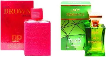 Aa Aromas Best Brown Rouge And Lady Romance Eau De Parfum For Men And Women 75 Ml Each Pack Of 2