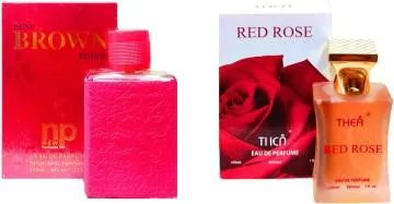 Aa Aromas Best Brown Rouge And Red Rose Eau De Parfum For Men And Women 75 Ml Each Pack Of 2