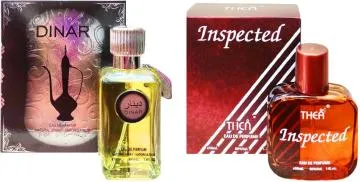Aa Aromas Dinar And Inspected Eau De Parfum For Men And Women 75 Ml Each Pack Of 2
