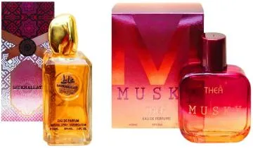 Aa Aromas Mukhallat And Musky Eau De Parfum For Men And Women 75 Ml Each Pack Of 2