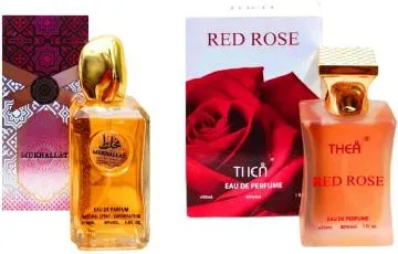 Aa Aromas Mukhallat And Red Rose Eau De Parfum For Men And Women 75 Ml Each Pack Of 2