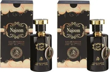 AL FAKHR NAJOOM Eau de Parfume Men and Women 100 ml Pack of 2