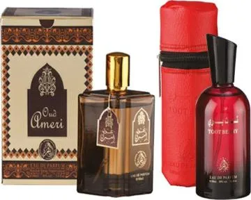 AL FAKHR Oud Ameri and Toot Berry Perfume Eau De Parfum Men and Women 100 ml Pack of 2