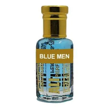 Ali Perfumes Blue Men Attar Perfume Fresh Aquatic Soothing Floral Attar Floral