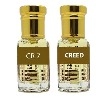 Ali Perfumes Combo Attar Pack 1Creed 6 ML 2CR7 6ML Fresh Floral Long Lasting Fragrances