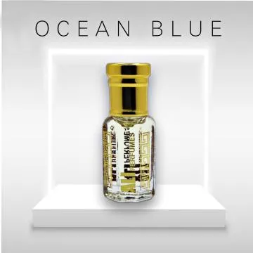 Ali Perfumes Ocean Blue Unisex Aquatic Perfume Floral Attar Floral Citrus